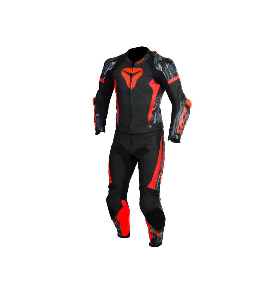 Pants SRS II FLUO RED/CAMO