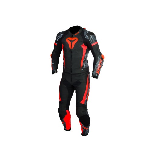 Pants SRS II FLUO RED/CAMO